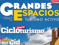 Portada de la revista Grandes Espacios del número de septiembre