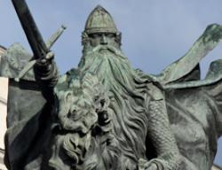 Estatua ecuestre del Cid en la ciudad de Burgos