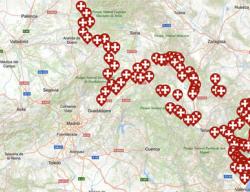 Las farmacias del Camino del Cid georreferenciadas en el Visor Cartográfico