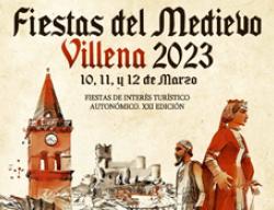 Cartel de las Fiestas del Medievo 2023