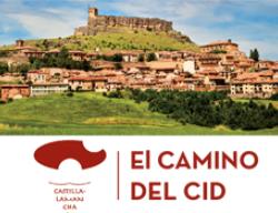 Portada del folleto del Camino del Cid a su paso por Guadalajara editado por Turismo Castilla-La Mancha