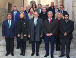 Foto de familia de los asistentes al Consejo Rector del Consorcio Camino del Cid