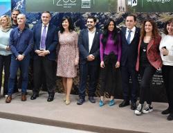 Asistentes a la presentación de la serie documental sobre el Camino del Cid