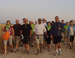 Miembros de la Asociación Cidiana Tierra de Pinares de Quintanar de la Sierra (Burgos)