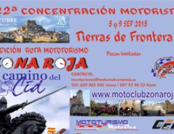 La nueva concentración del Motoclub Zona Roja recorrerá la ruta Tierras de Frontera del Camino del Cid