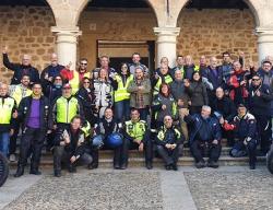 Participantes en el I Rally Mototurístico Camino del Cid