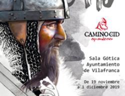 Cartel de la exposición de Villafranca del Cid (Castellón)