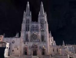 La catedral de Burgos escaneada para el programa Los Pilares del Tiempo