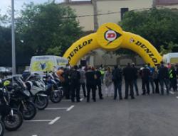 Participantes del Rally Mototurístico Camino del Cid en Castellón