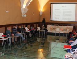 Reunión de agentes locales en el Monasterio de San Agustín de Burgos