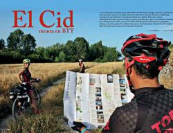 La Revista de septiembre de Grandes Espacios publica un reportaje sobre el Camino del Cid en BTT