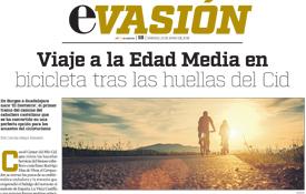 Reportaje del periódico El Economista dedicado a la ruta cicloturista del Destierro del Camino del Cid