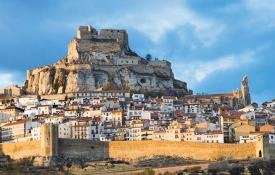 Morella, Castellón. El Cid recorrió los territorios del Maestrazgo en diversas ocasiones / Diputación de Castellón.