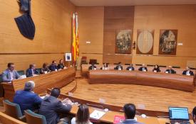 El Salón de Plenos de la Diputación de Valencia acogió la celebración del Consejo Rector