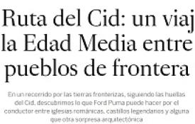 Imagen del reportaje publicado en el suplemento El Viajero del periódico El País