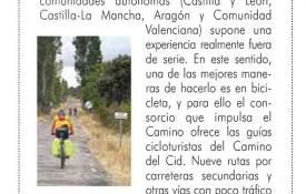 Reseña sobre el Camino del Cid de la revista Expocultur