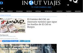 Captura reportaje sobre el Camino del Cid de Inout Viaje