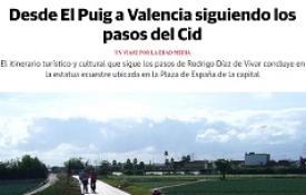 Imagen del reportaje de Las Provincias dedicado a la ruta "La Conquista de Valencia"