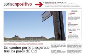 El periódico Soria Noticias recorre el Camino del Cid