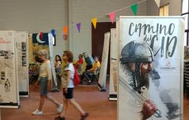 La exposición del Camino del Cid durante el "Verano del Cid" en Anguita, Guadalajara