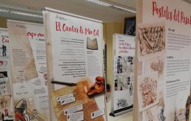 La exposición del Camino del Cid en la Biblioteca Municipal de Montaverner (Valencia)