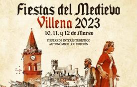 Cartel de las Fiestas del Medievo 2023