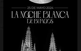 Imagen del cartel de la Noche Blanca de Burgos 2024