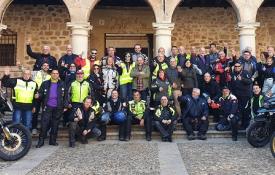 Participantes en el I Rally Mototurístico Camino del Cid