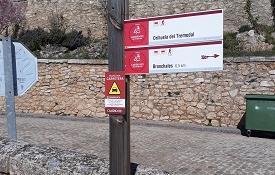 Poste de dirección del Camino del Cid