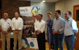 Algunas de las autoridades presentes en el evento