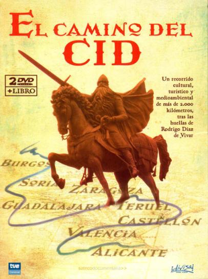 DVD con la serie documental del Camino del Cid más libro informativo