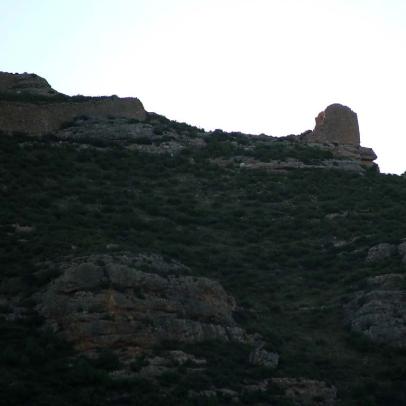 Castillo de Olcaf en Olocau, Castellón / ALC.