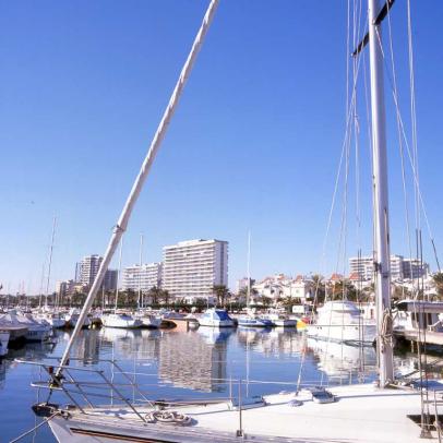 El puerto de La Pobla de Farnals, en la provincia de Valencia / Vàlencia Terra i Mar.