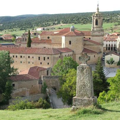 Vista del monasterio de Santo Domingo de Silos, en la provincia de Burgos / ALC.