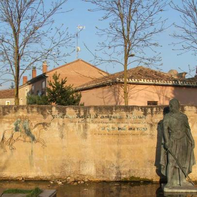 Hito escultórico dedicado al Cid en Vivar del Cid, Burgos / ALC