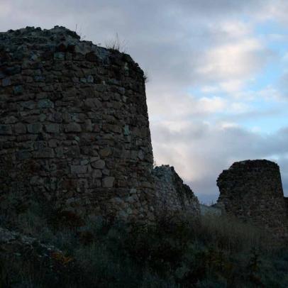 Muros de la antigua ciudadela judia de Atienza, Guadalajara / ALC.