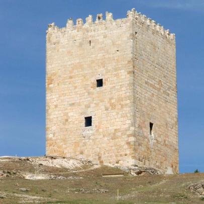 Castillo del Cubo en Langa de Duero, Soria. ALC