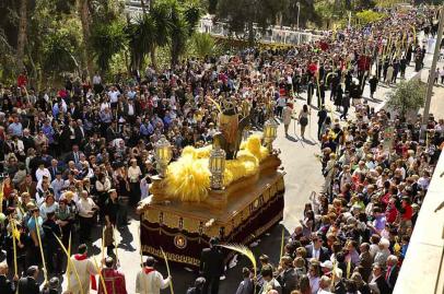 Domingo de Ramos, en Elche, Alicante / Visitelche.