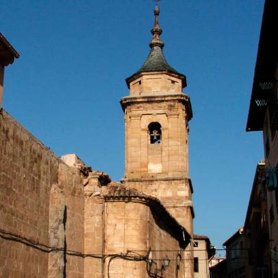 Torre de la iglesia de San Martín. Molina de Aragón, Guadalajara / ALC.