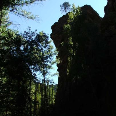 Barranco de la Virgen de la Hoz en Ventosa, Guadalajara / ALC