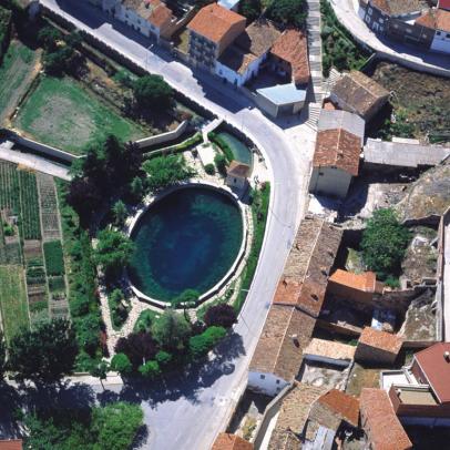 El pozo artesiano de Cella (Teruel) es uno de los más grandes de Europa / Diputación de Teruel.