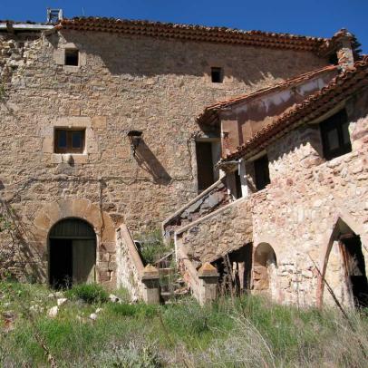 Casa fuerte de la Vega de Arias, también llamada "Casa del Cid" en Tierzo, provincia de Guadalajara / ALC.