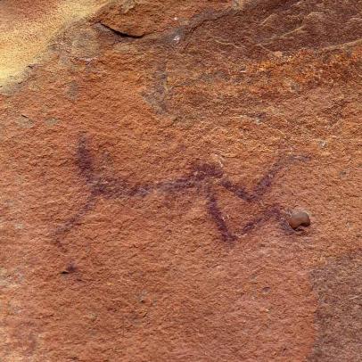 Pinturas rupestres en el abrigo del Arquero de Callejones Cerrados, en Albarracín (Teruel), declaradas Patrimonio de la Humanidad UNESCO / CARP.