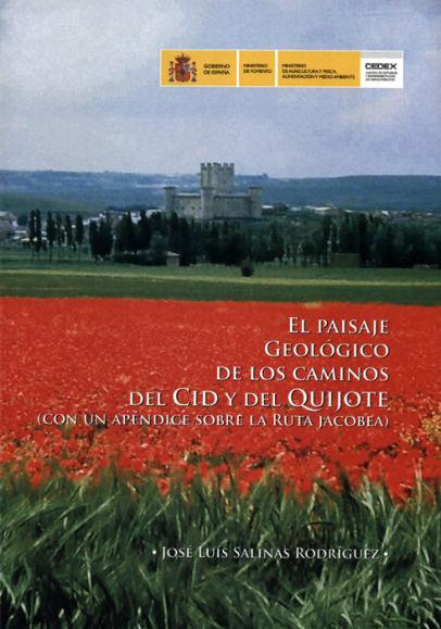 Portada de "El paisaje geológico de los caminos del Cid y del Quijote"