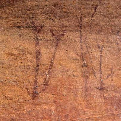 Pinturas rupestres del abrigo de Doña Clotilde en el Arrastradero, en Albarracín (Teruel), declaradas Patrimonio de la Humanidad UNESCO / CARP.