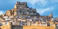 Morella, province of Castellón. In 1083 El Cid attacked Morella Castle, although he was forced to retreat / Diputación de Castellón.