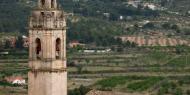 Torre de la iglesia de  La Asunción, en Biar, Alicante / ALC.