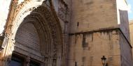 Puerta gótica de la Iglesia de San Martín en Callosa de Segura, provincia de Alicante / ALC.