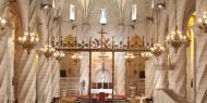 Interior de la iglesia gótica de Santiago Apóstol en Villena, Alicante / Ayuntamiento de Villena.