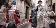 'Carasses', festivity with masks in Petrer, Alicante. In October / José Antonio López Rico.